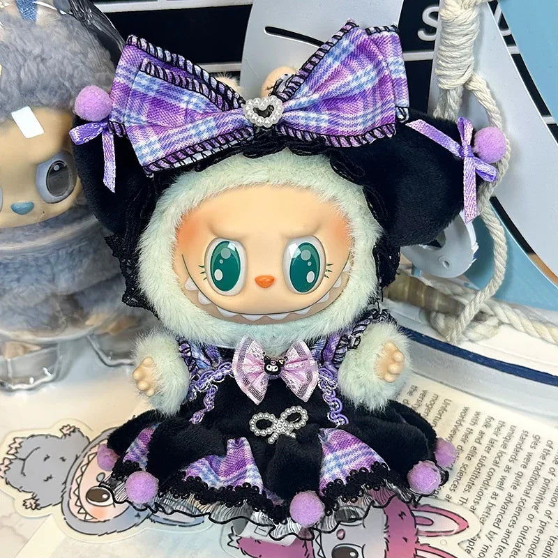 Violet bow dress - Wagon Horse