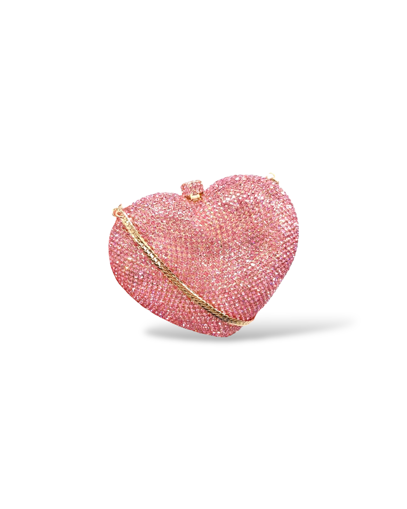 Pink Heart Clutch