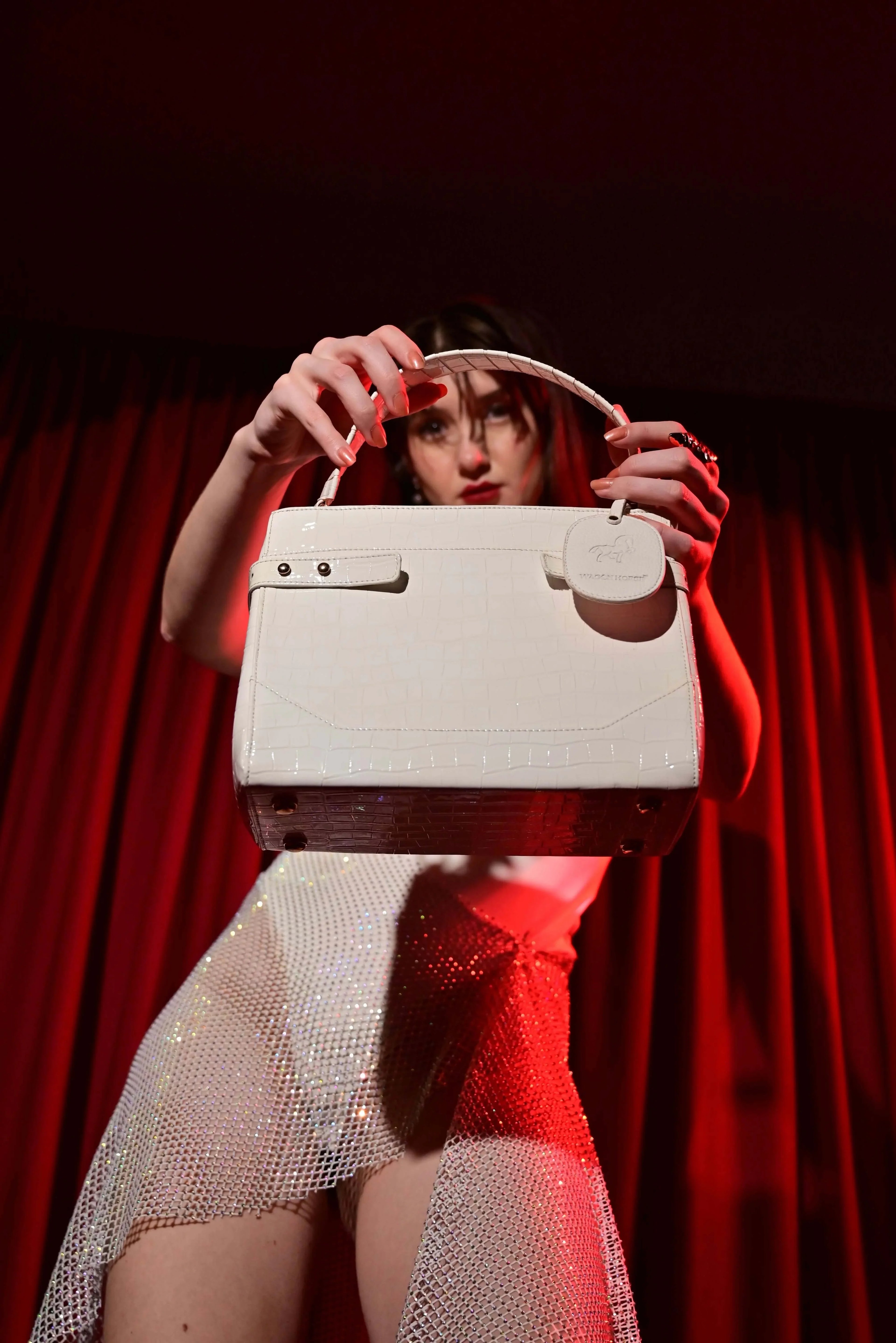 Medusa Croco Bag - Wagon Horse