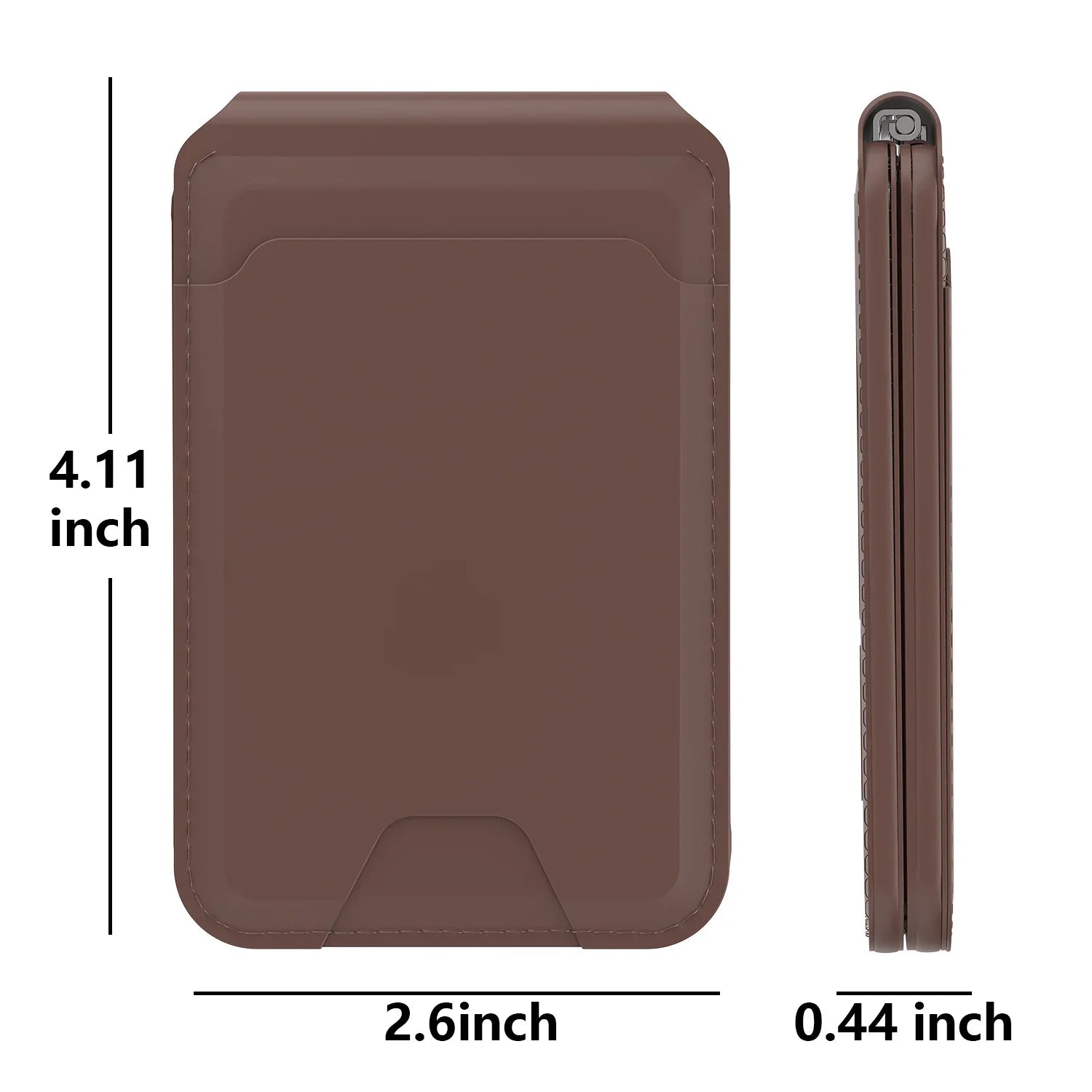 NEVERLOST Magsafe flip Wallet with INBUILT Apple Find My – Secure Card Storage & Tracking - Wagon Horse