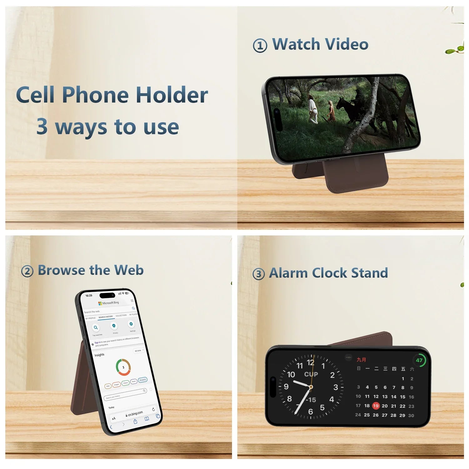 NEVERLOST Magsafe flip Wallet with INBUILT Apple Find My – Secure Card Storage & Tracking - Wagon Horse