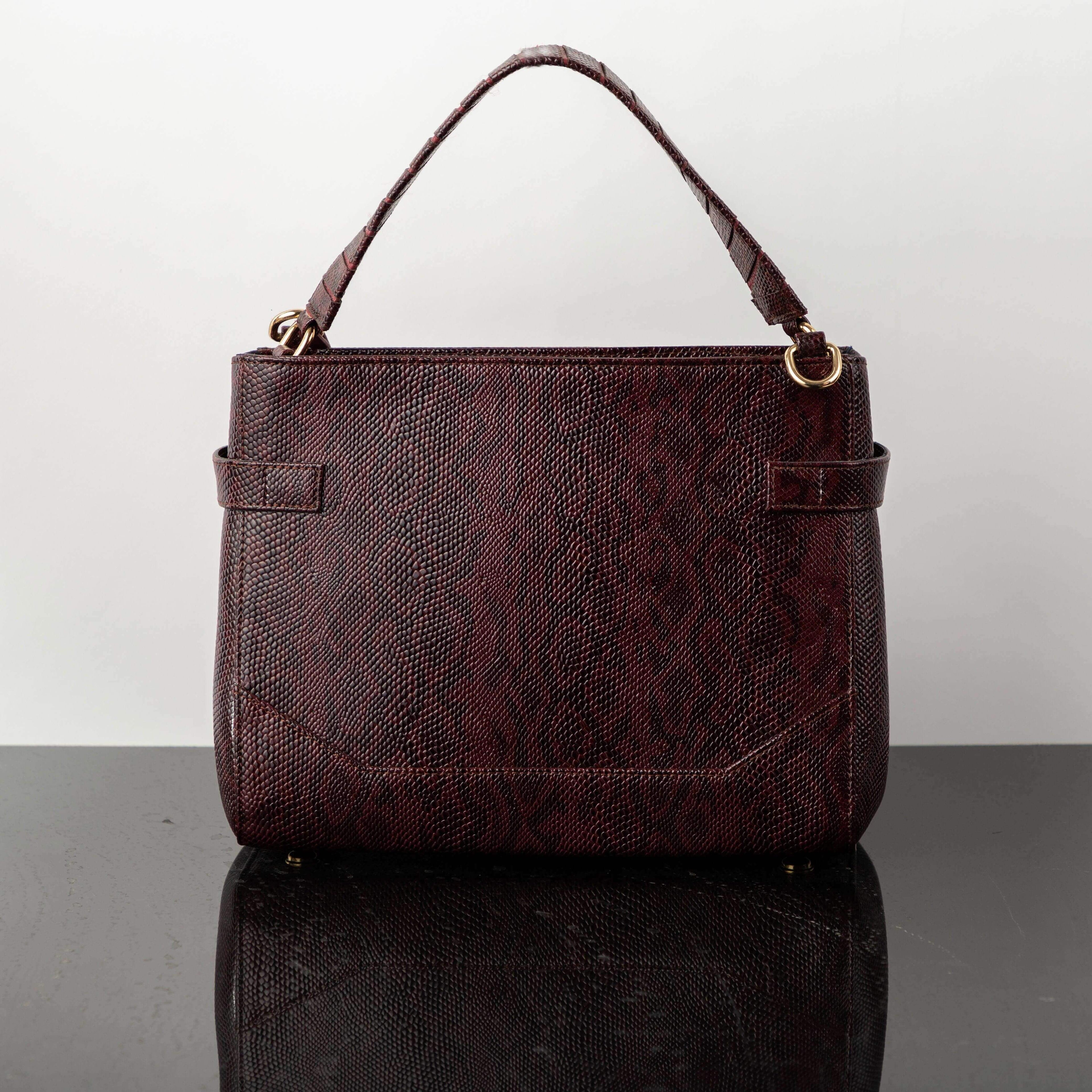 Medusa Croco Bag - Wagon Horse