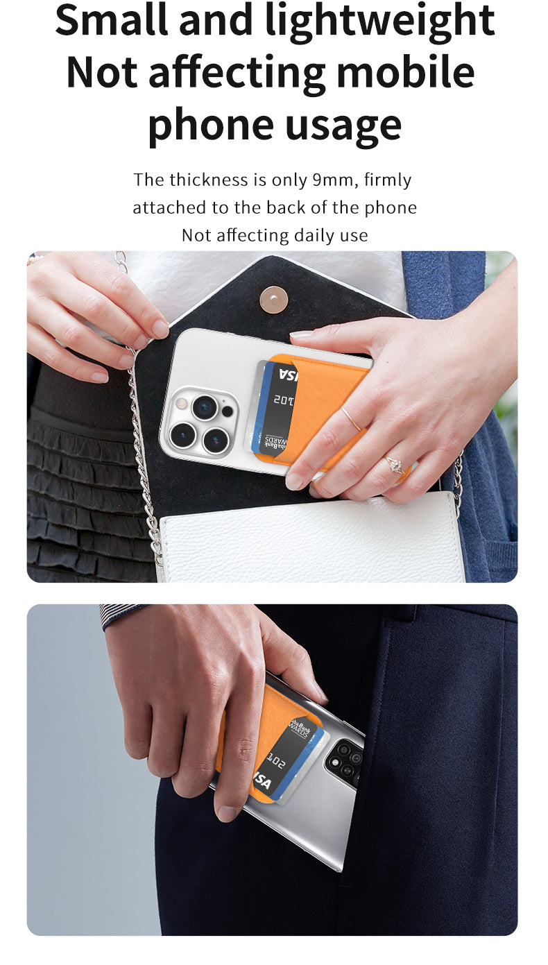 NEVERLOST MagSafe Cardholder with INBUILT Apple Find My – Secure Card Storage & Tracking
