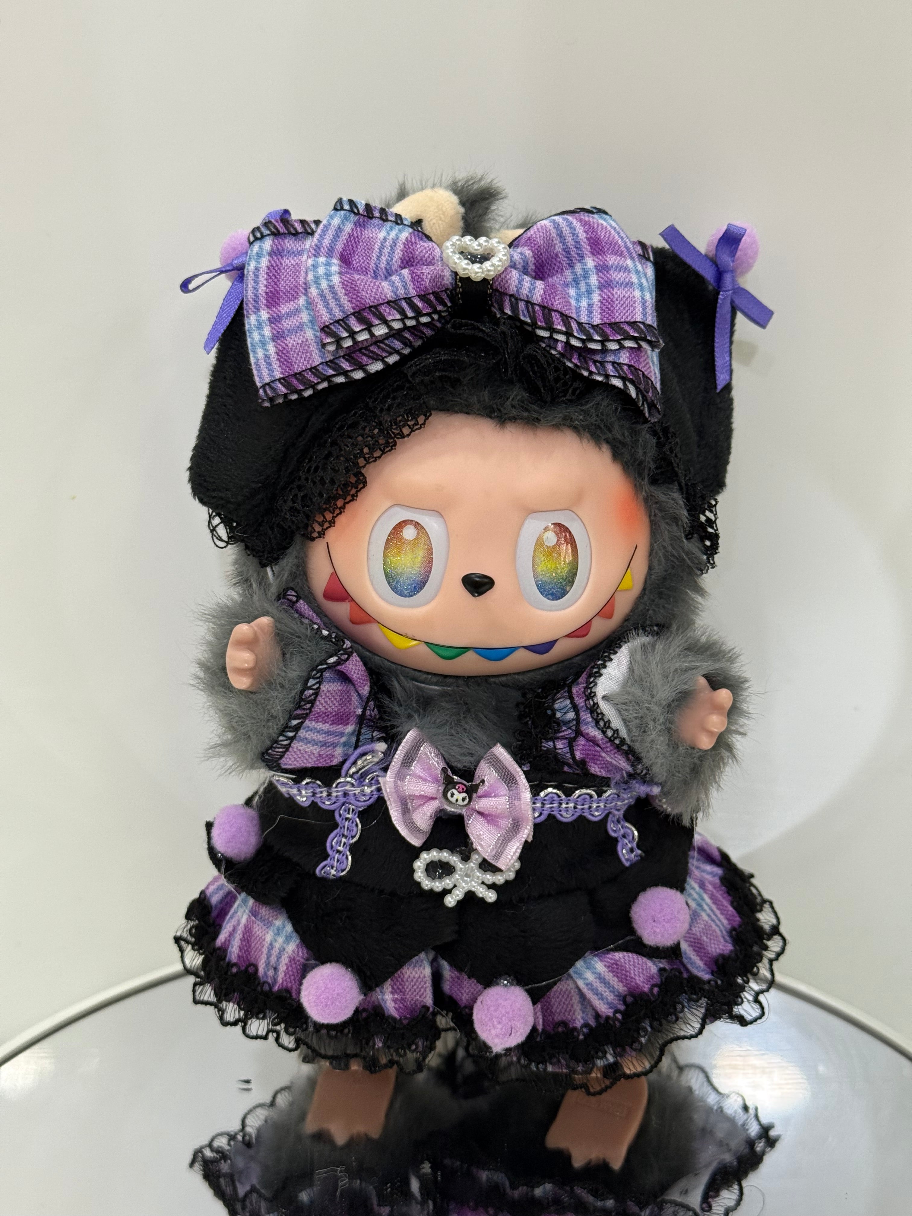 Violet bow dress