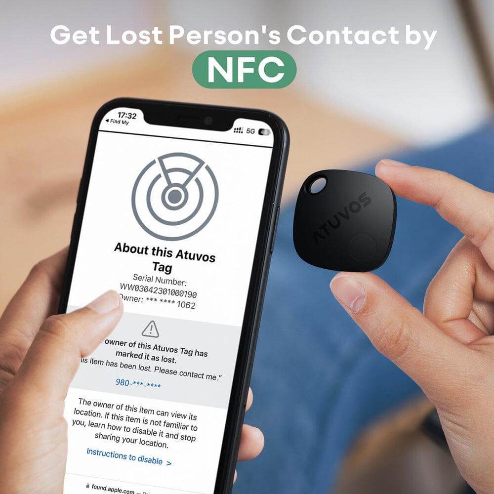 NEVERLOST Item Finder Tag (apple MFI certified) (ios only)