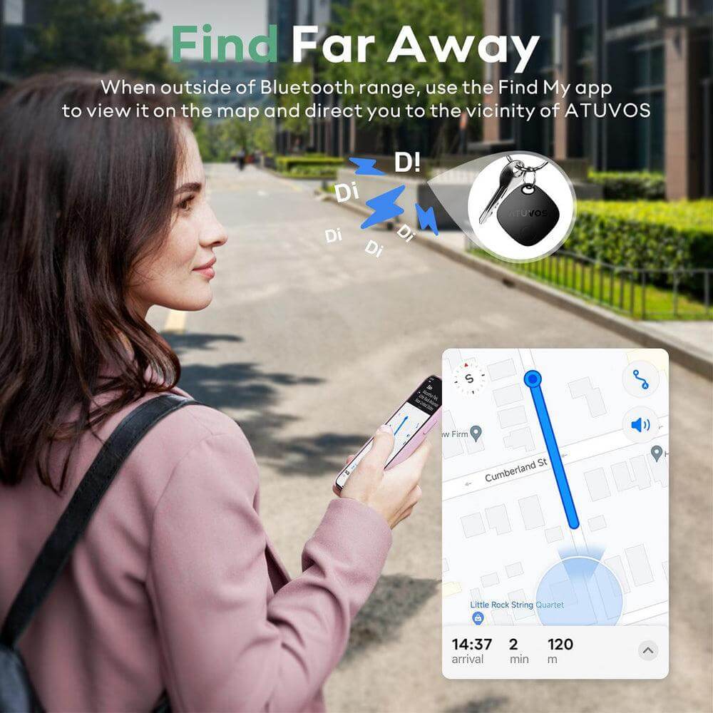 NEVERLOST Item Finder Tag (apple MFI certified) (ios only)