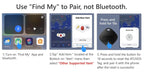 NEVERLOST Item Finder Tag (apple MFI certified) (ios only)