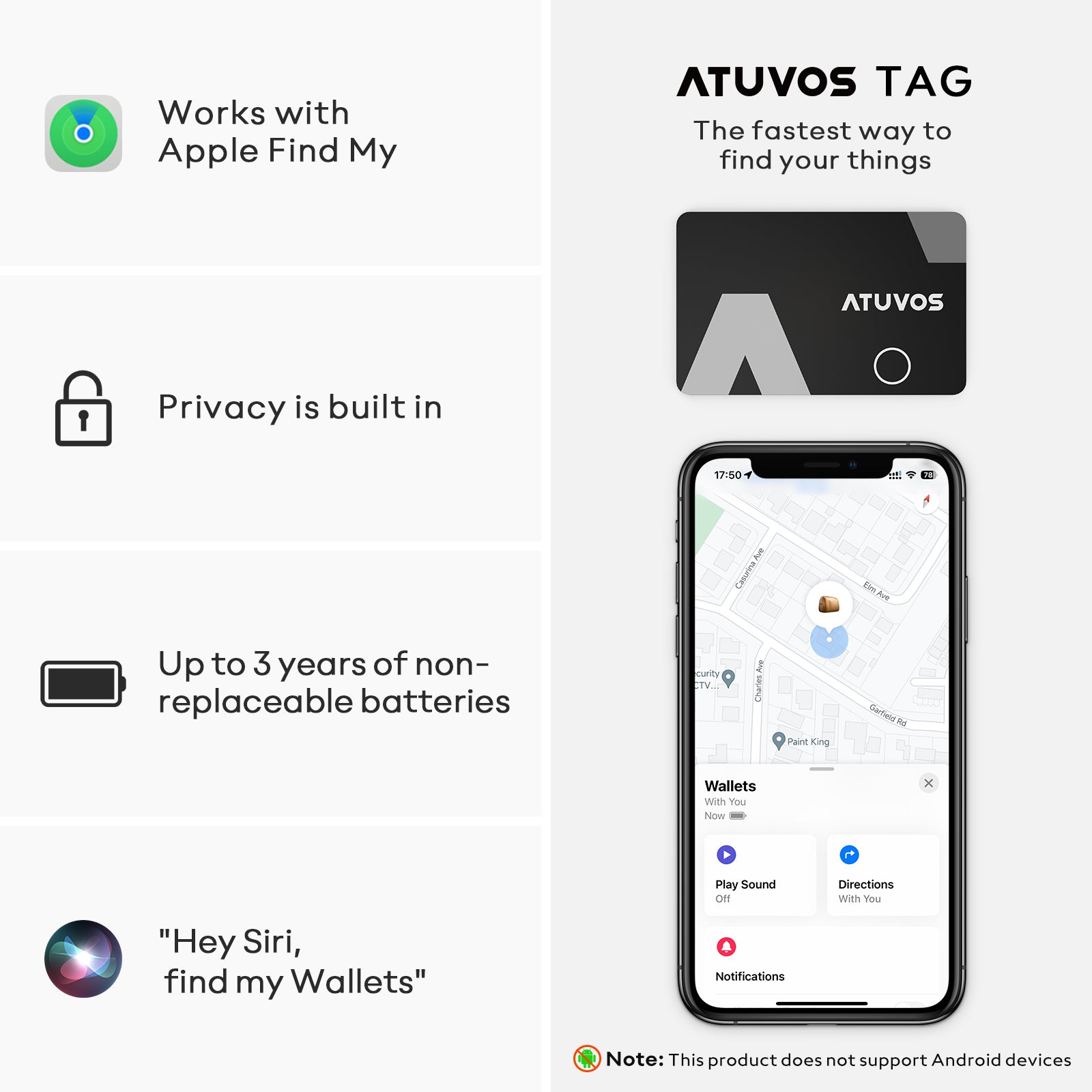 GPS wallet tracker CardTag (ios only)