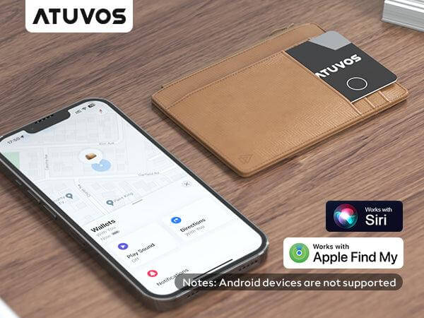 NEVERLOST wallet tracker Card (apple MFI certified) (ios only)