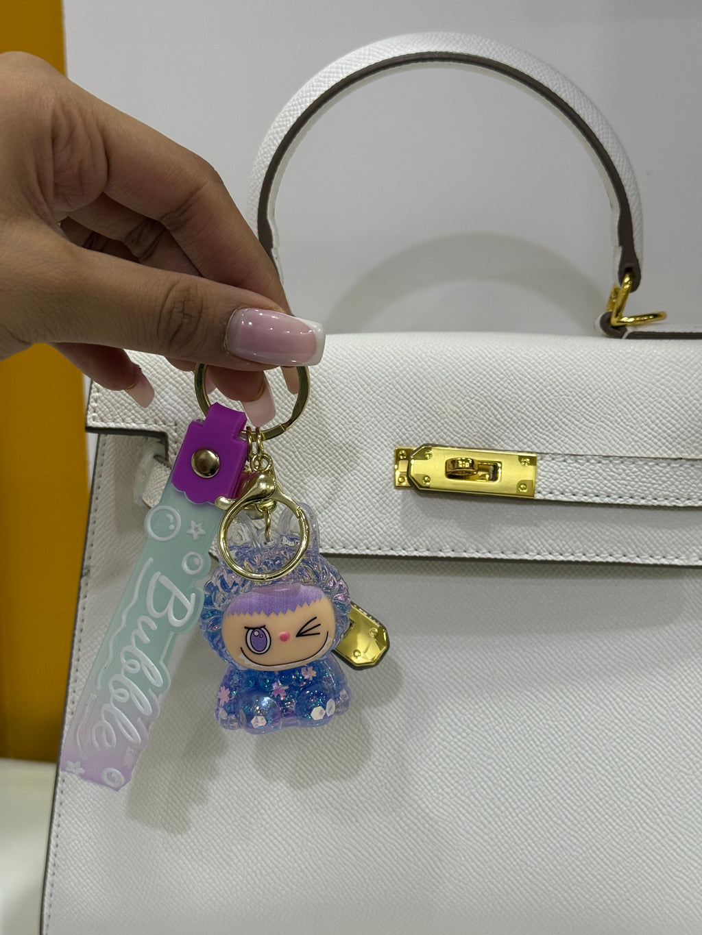 Labubu doll bubble charm