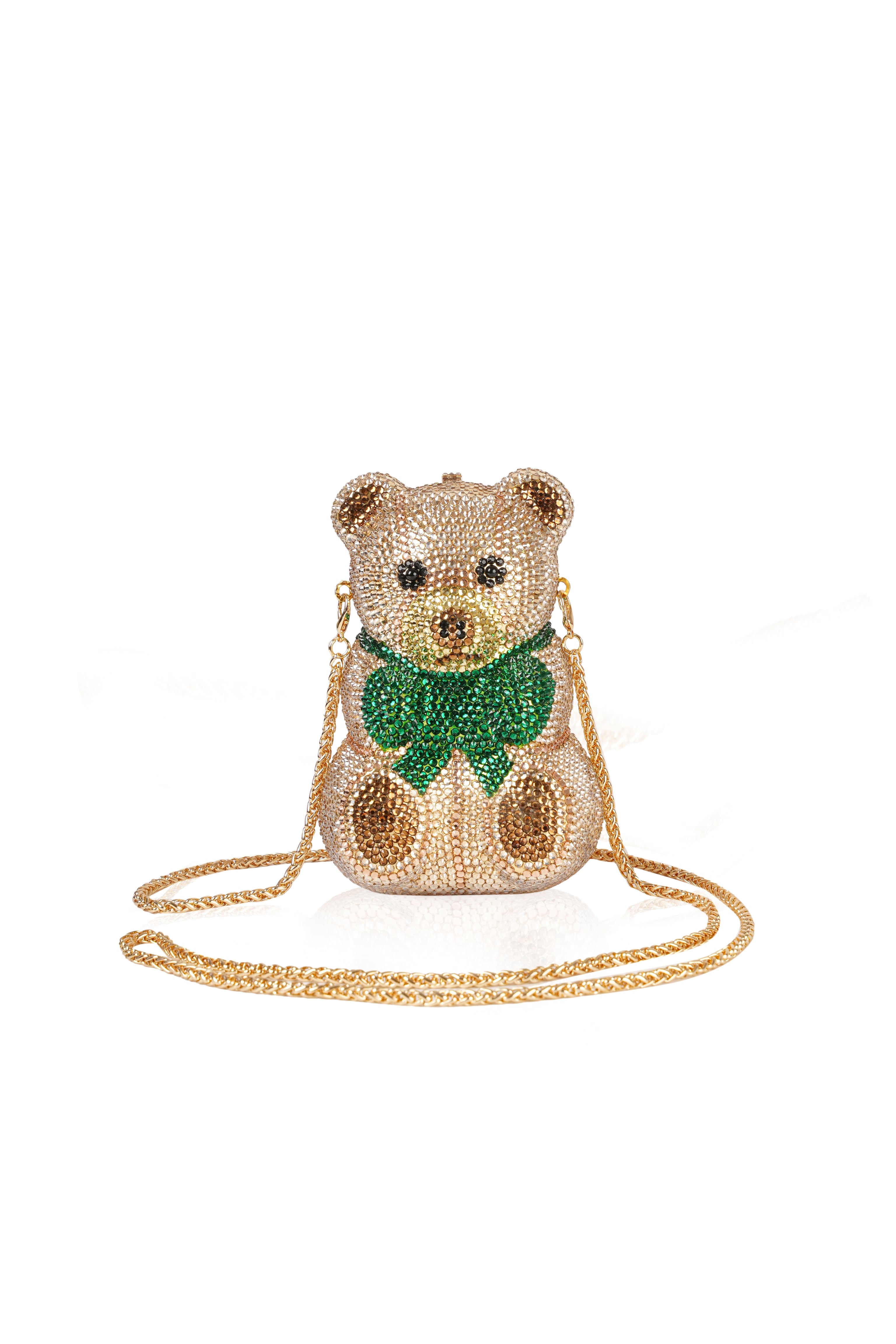 Spencer Bear Golden Clutch