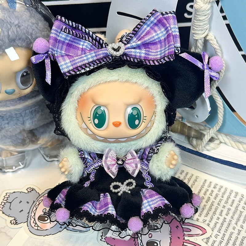 Violet bow dress