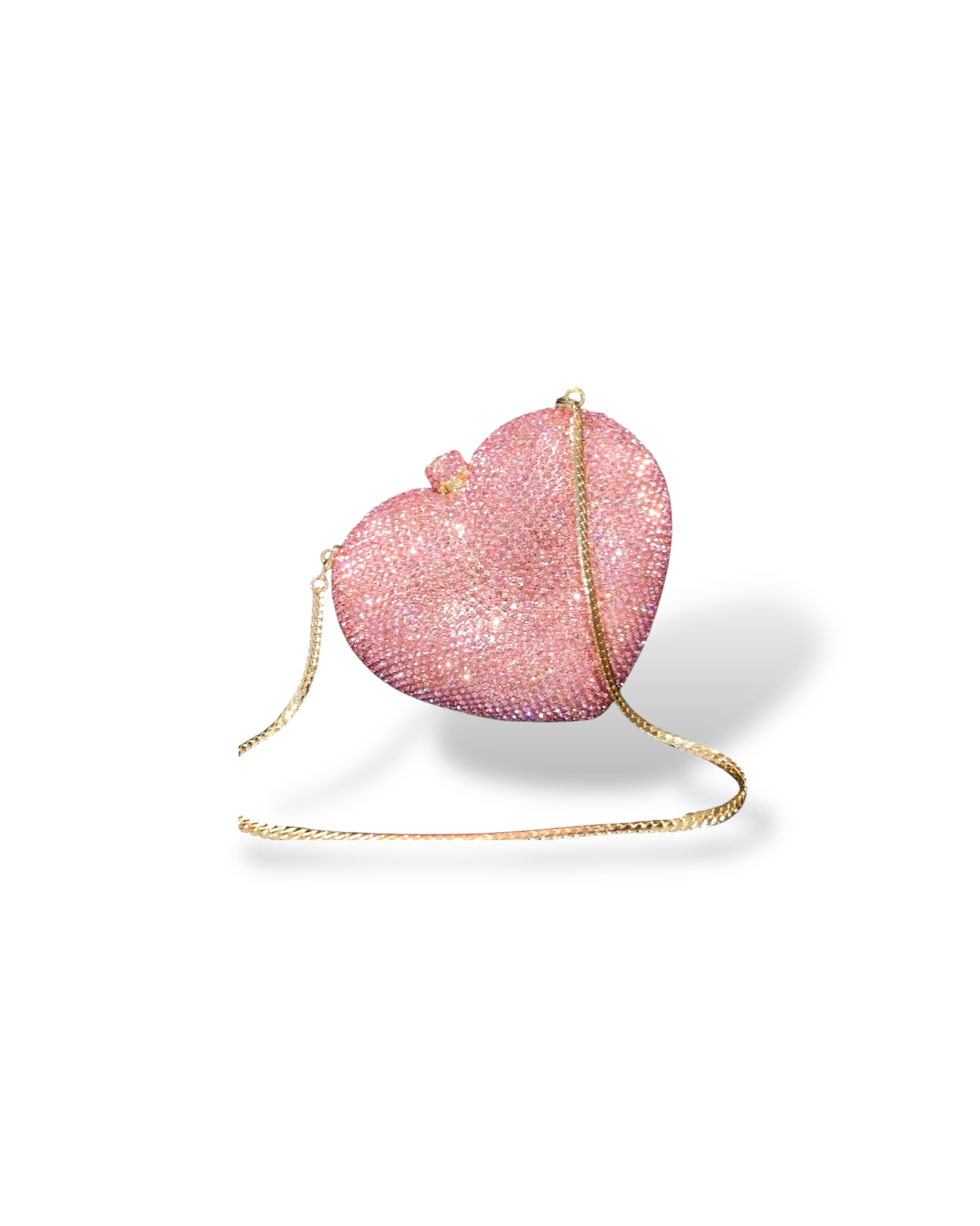 Pink Heart Clutch