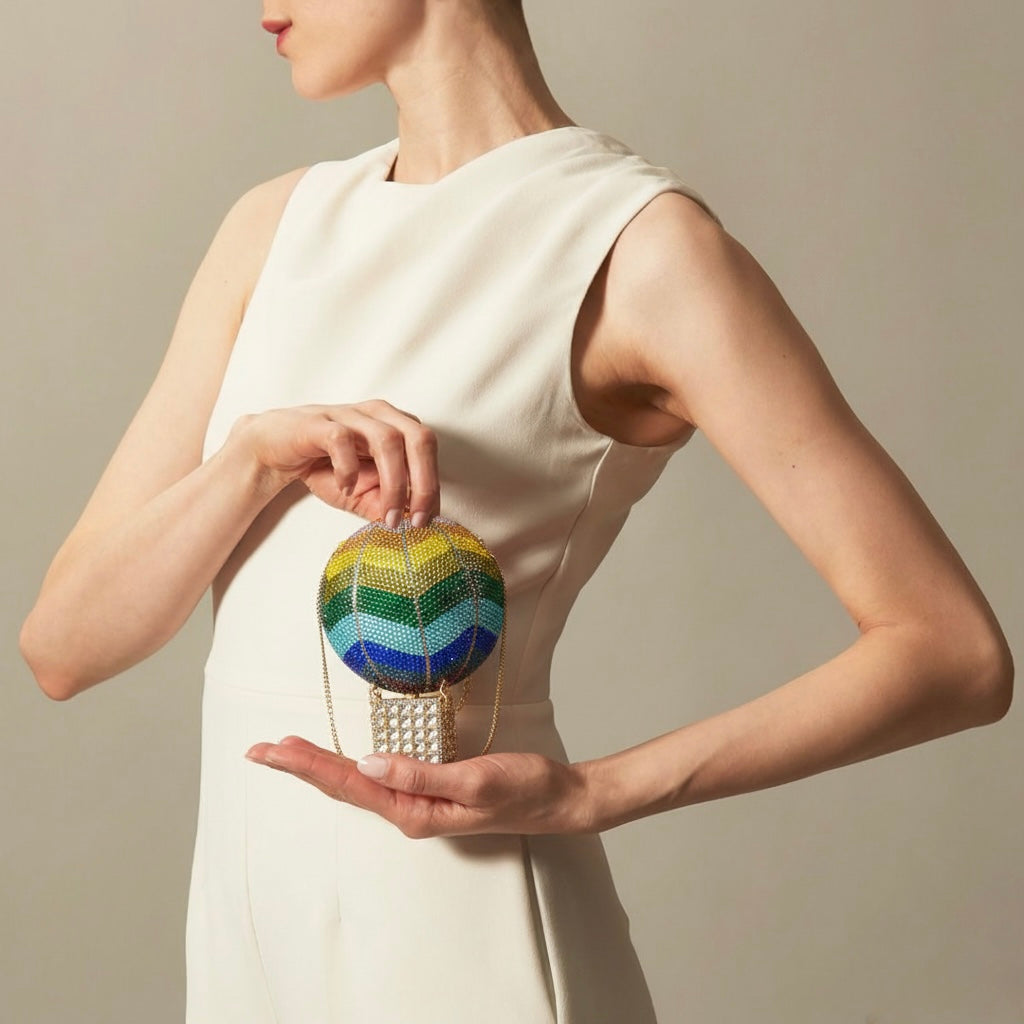 Hot Air Balloon Clutch