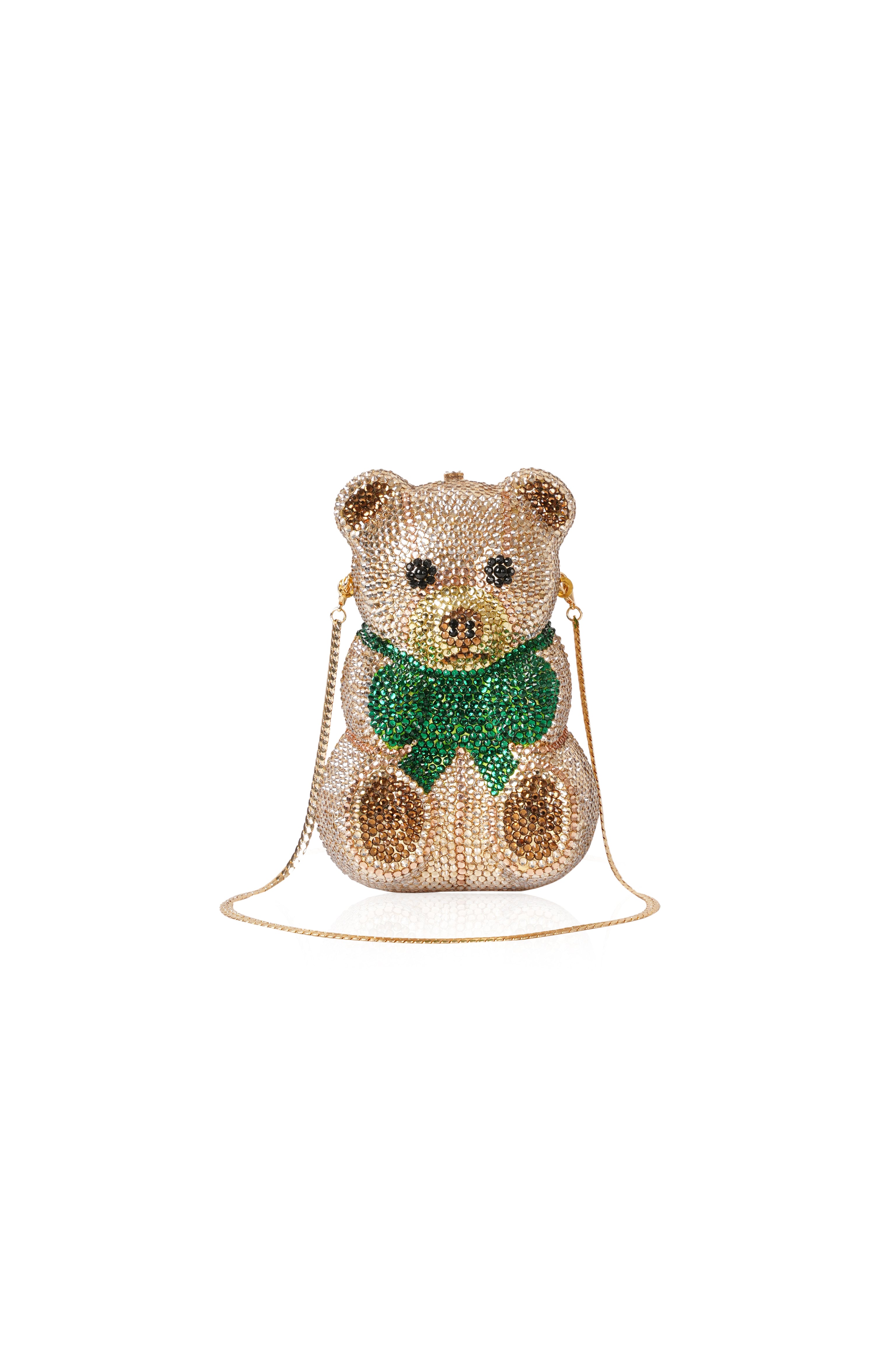 Spencer Bear Golden Clutch