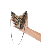 Butterfly Golden Clutch