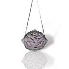 Peony Amethyst Clutch