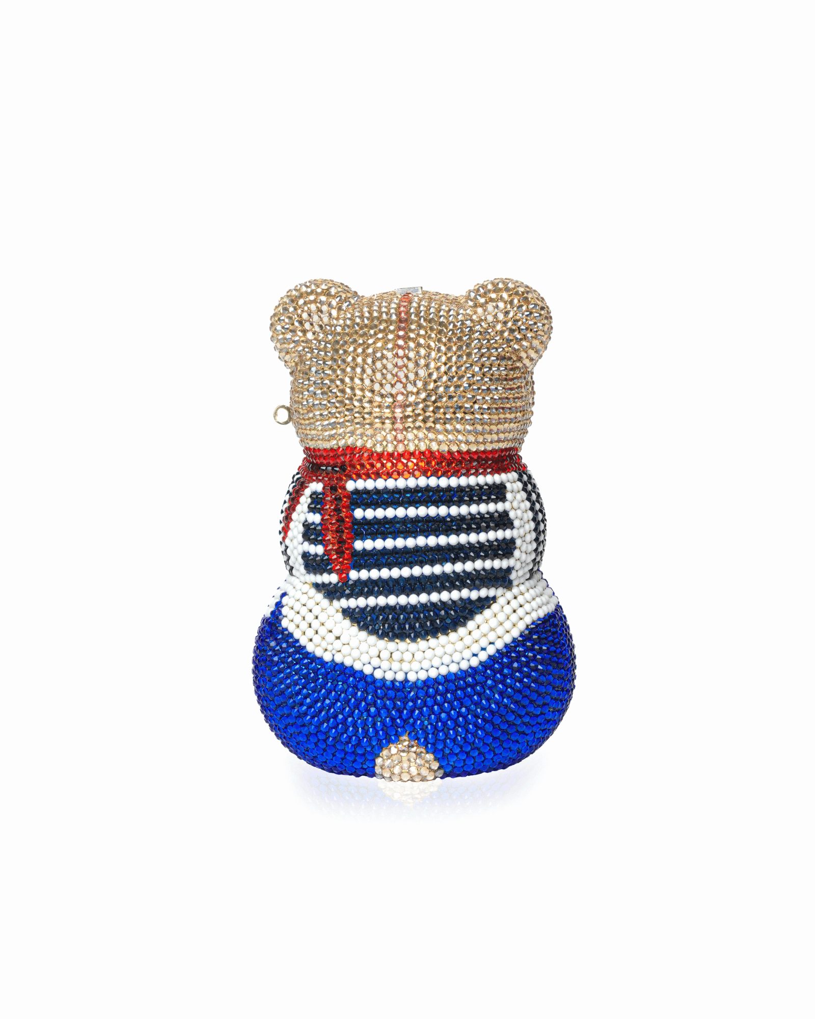 Spencer Bear Blue clutch