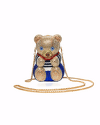 Spencer Bear Blue clutch