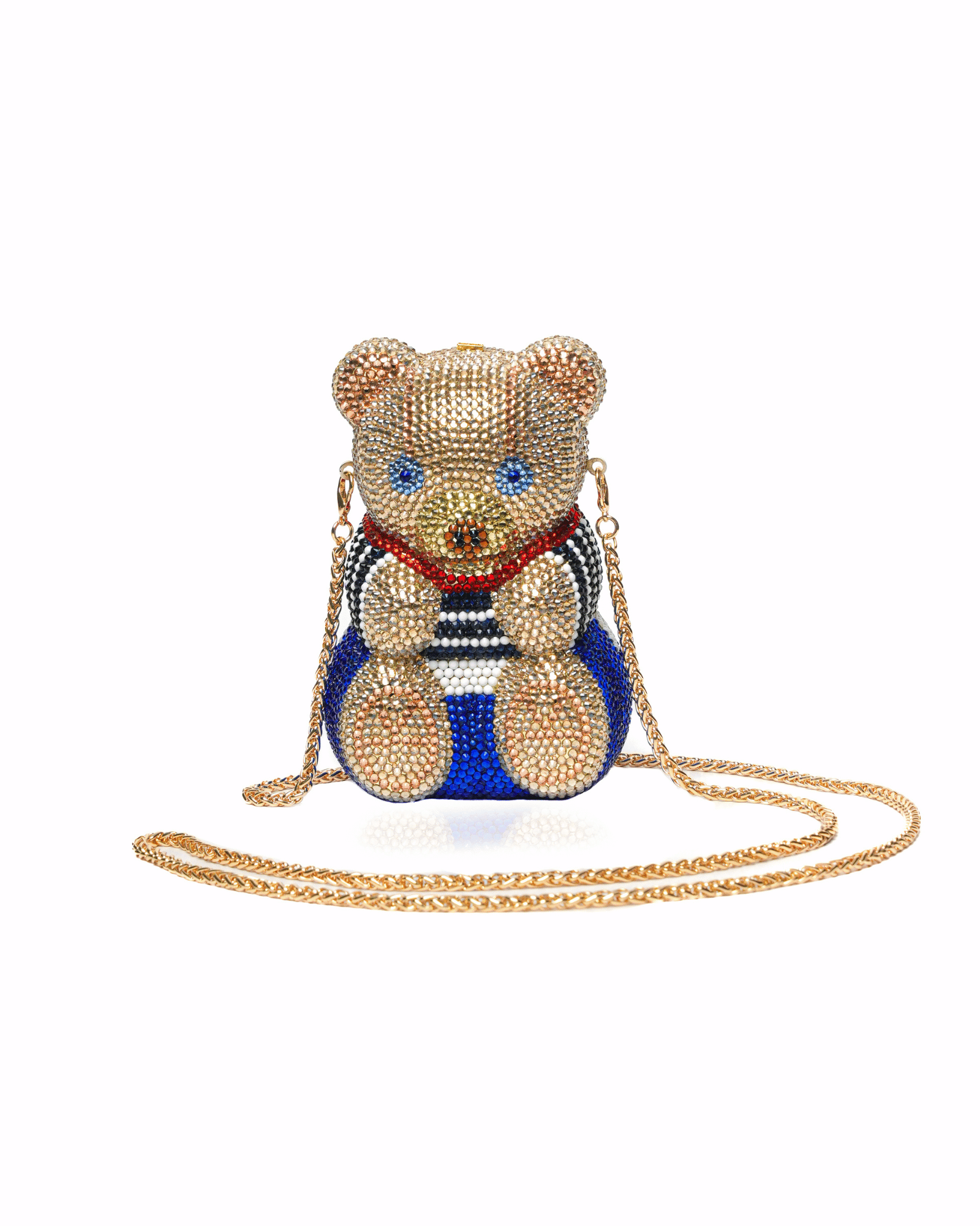 Spencer Bear Blue clutch