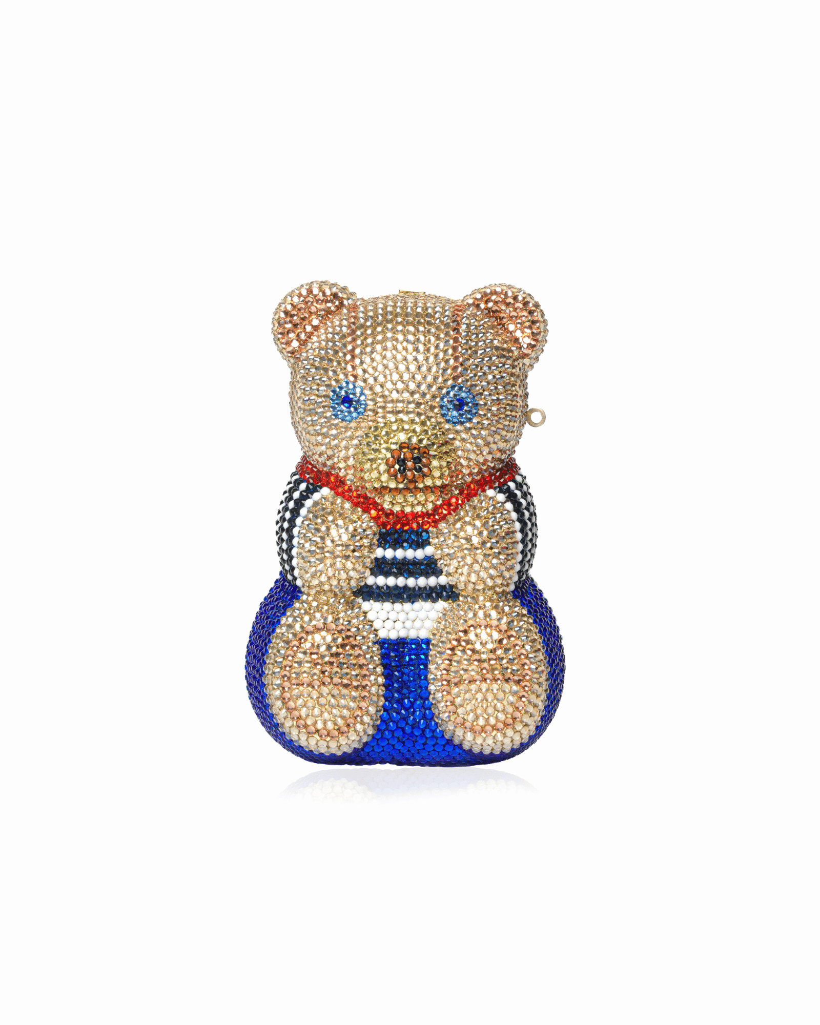 Spencer Bear Blue clutch