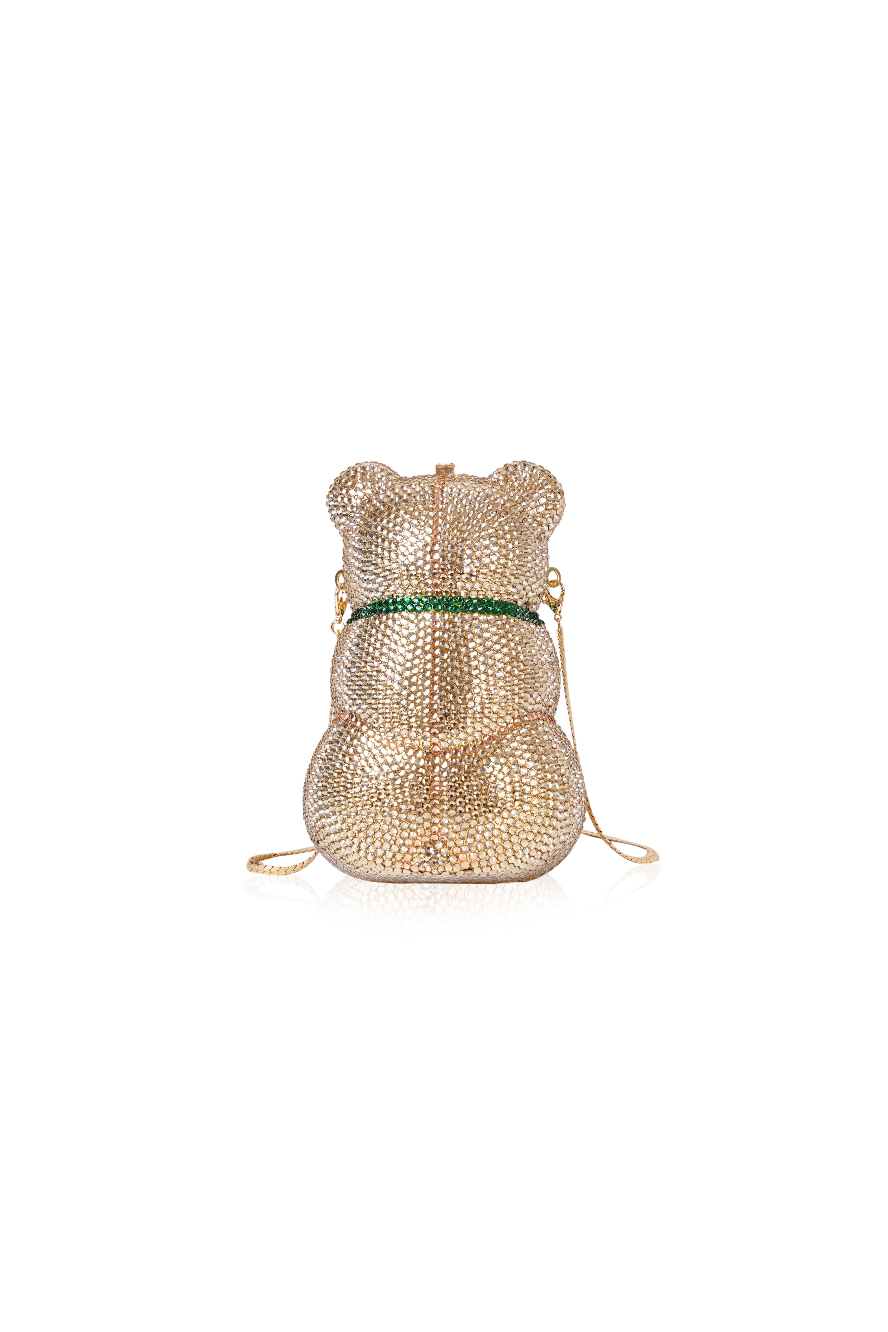 Spencer Bear Golden Clutch