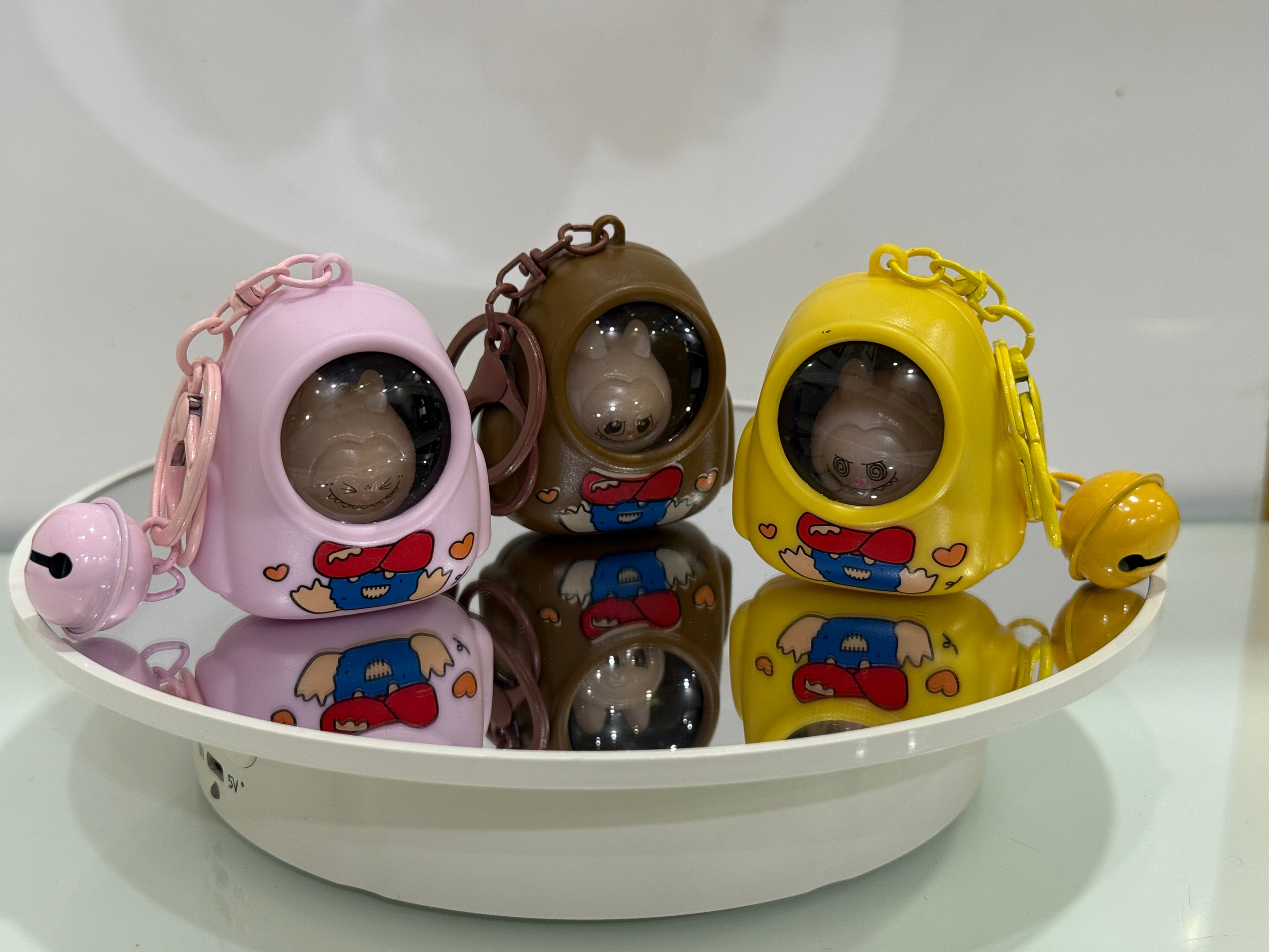 Astro Labubu bag/key charm