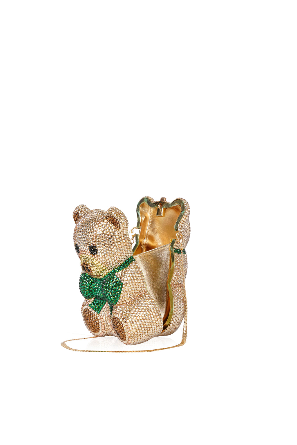 Spencer Bear Golden Clutch