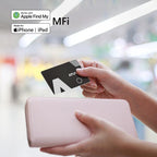 NEVERLOST wallet tracker Card (apple MFI certified) (ios only)