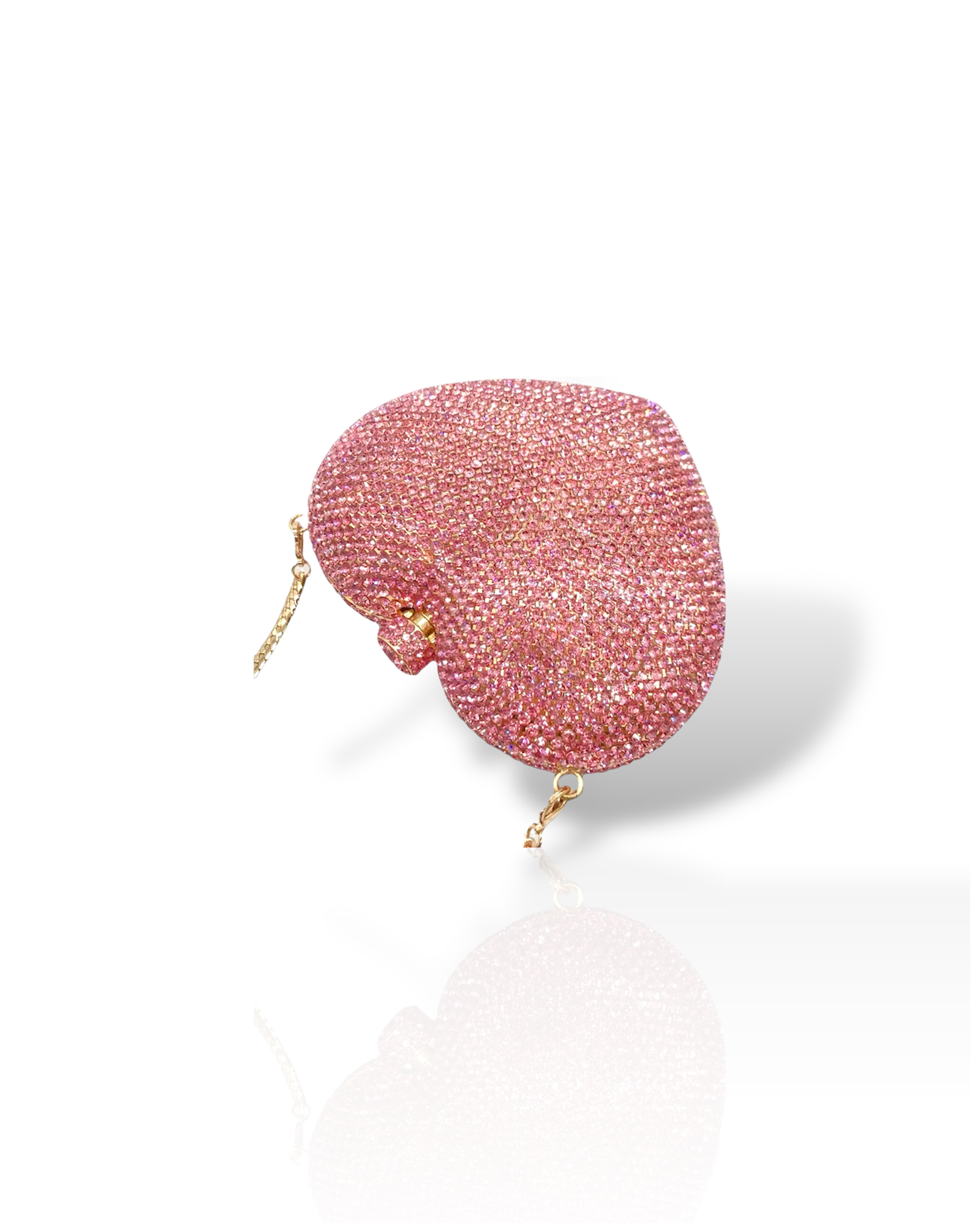 Pink Heart Clutch