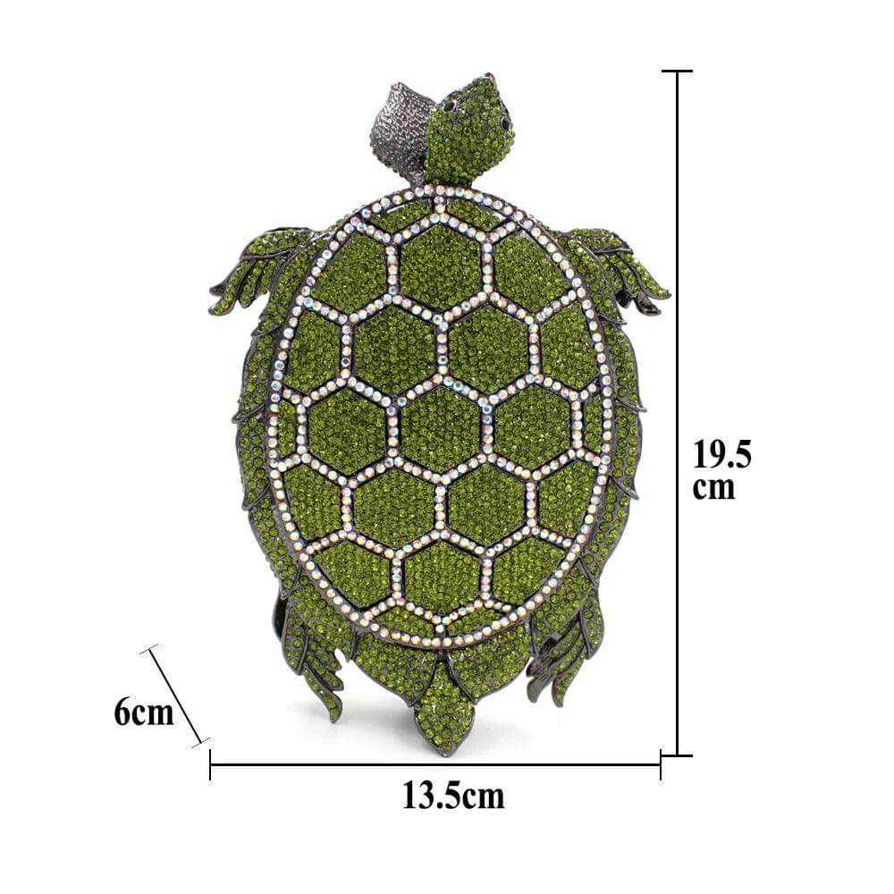 Turtle Olive Clutch