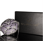 Peony Amethyst Clutch