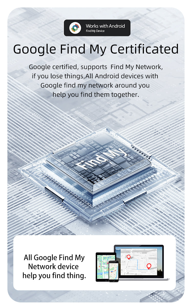 NEVERLOST Android tag (Google certified)