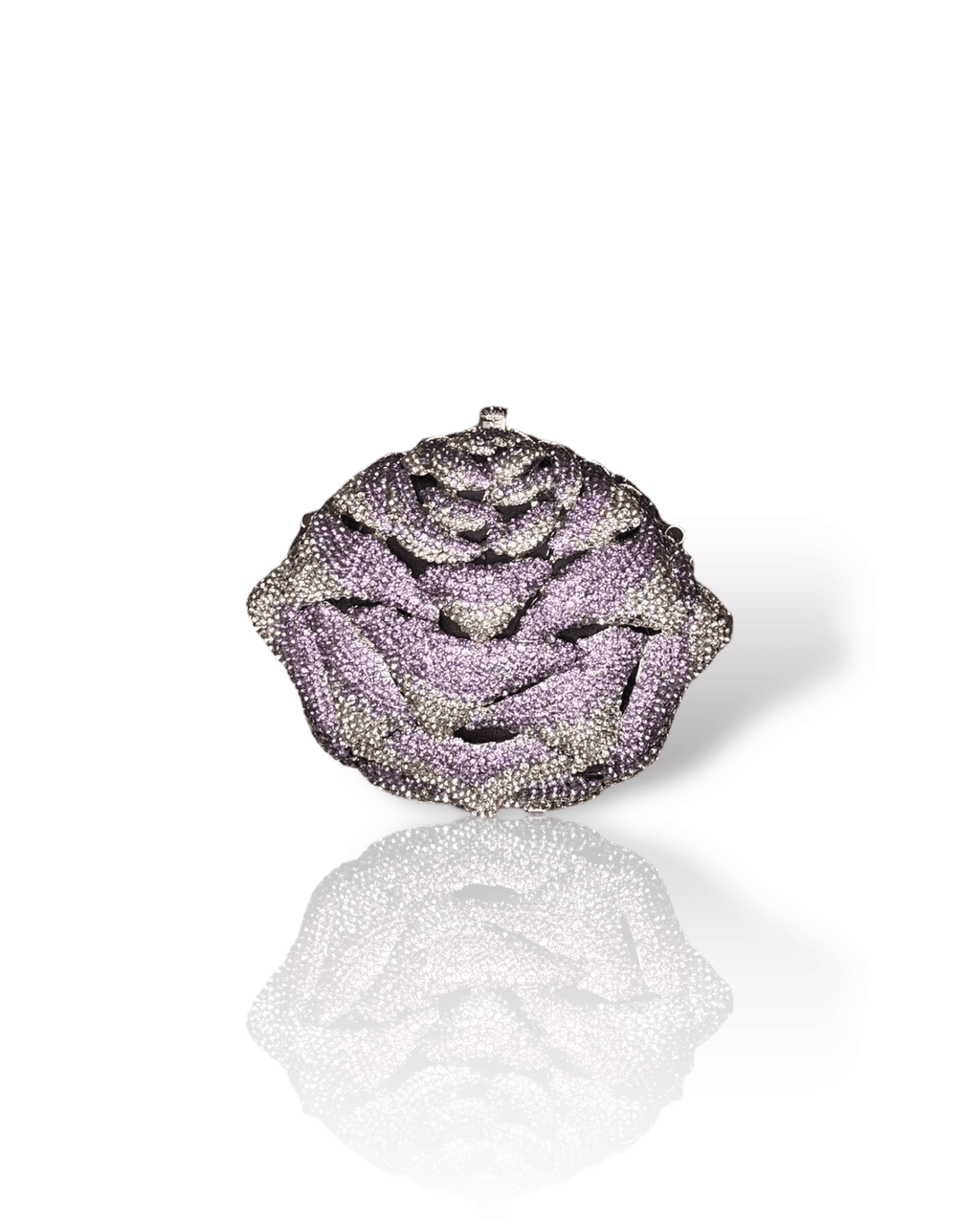 Peony Amethyst Clutch