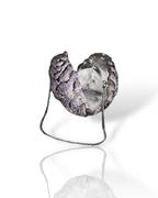 Peony Amethyst Clutch
