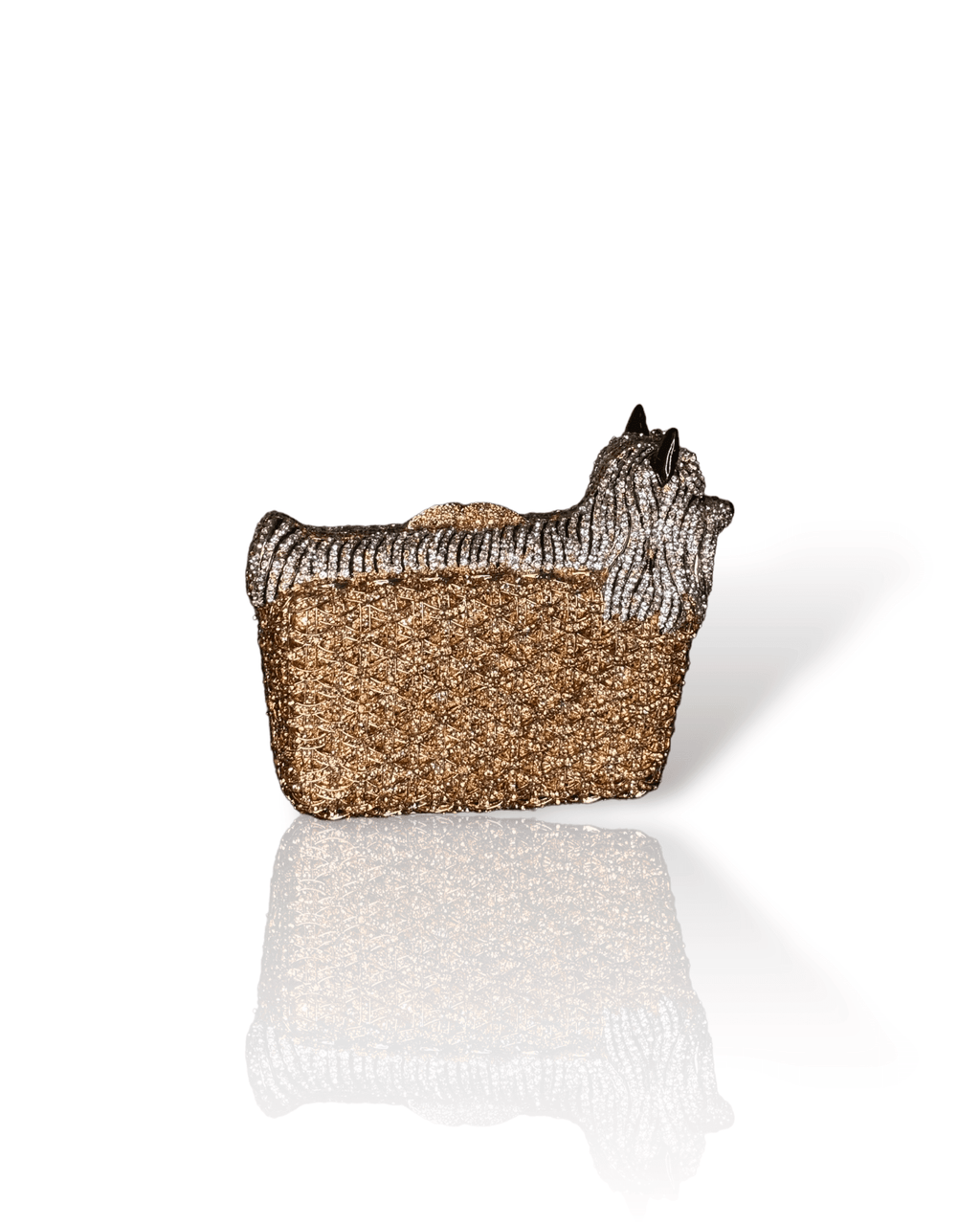 Pomeranian Hazel Clutch