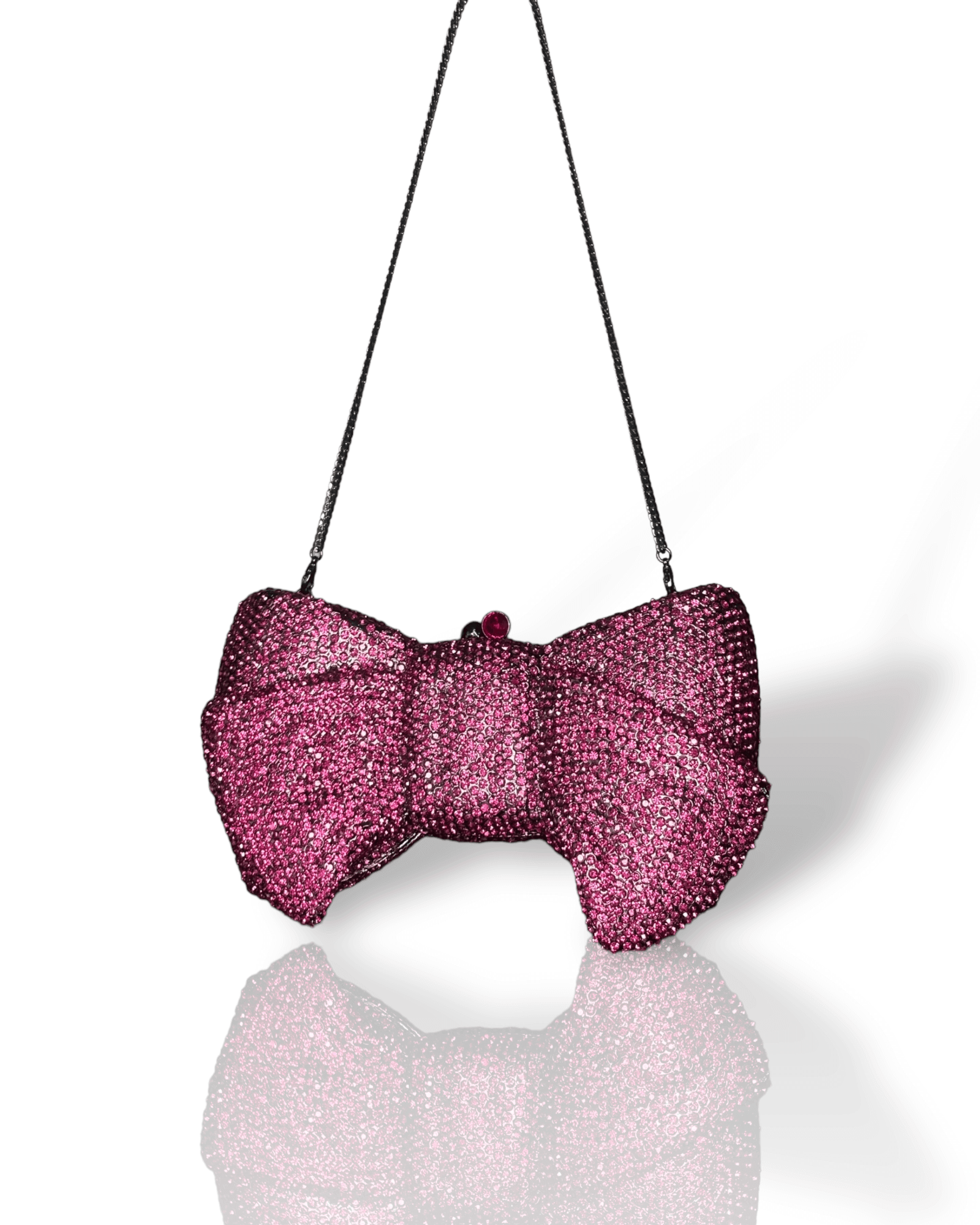 Pink Bow Clutch