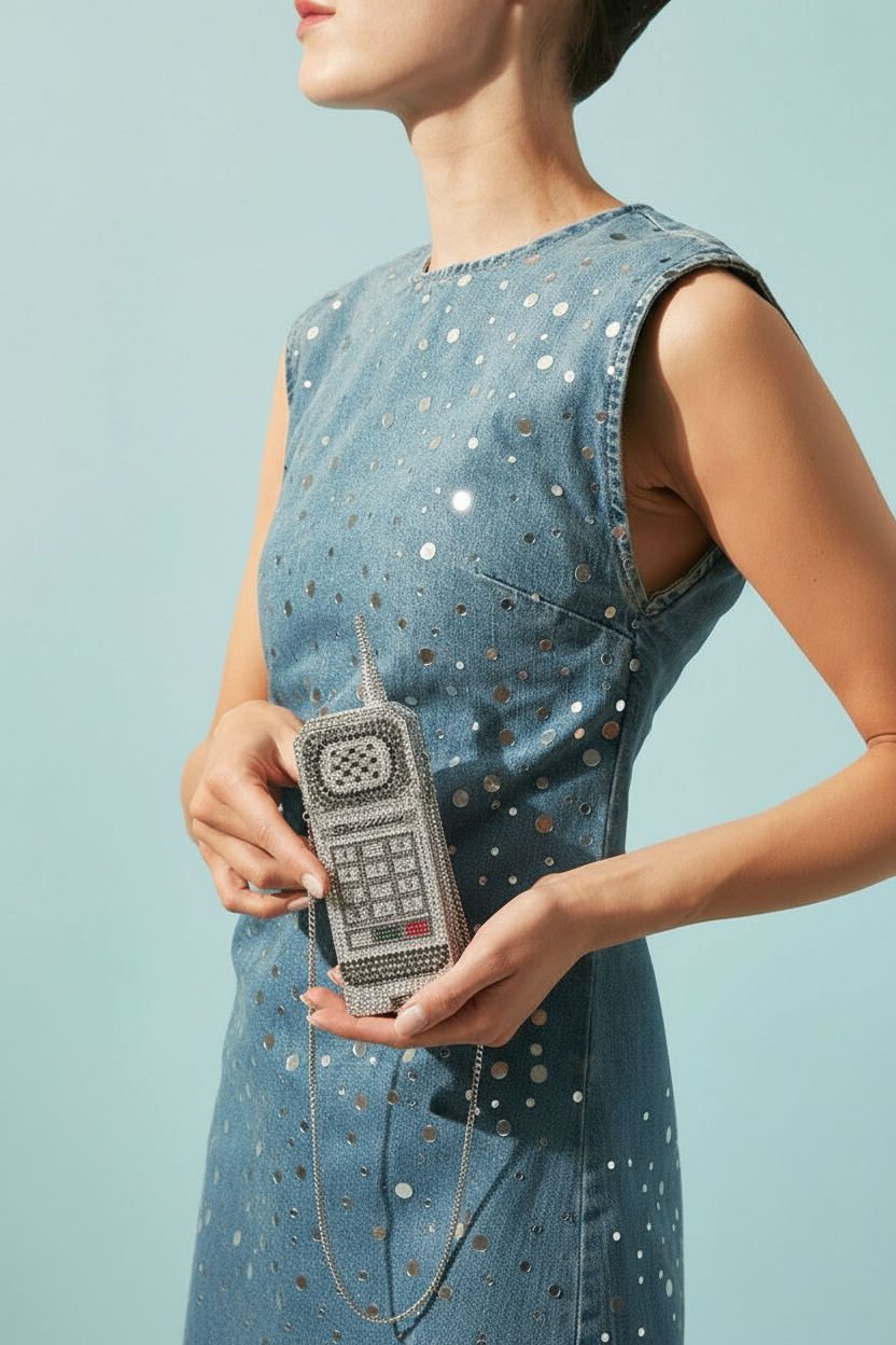 Call Me Phone- Silver