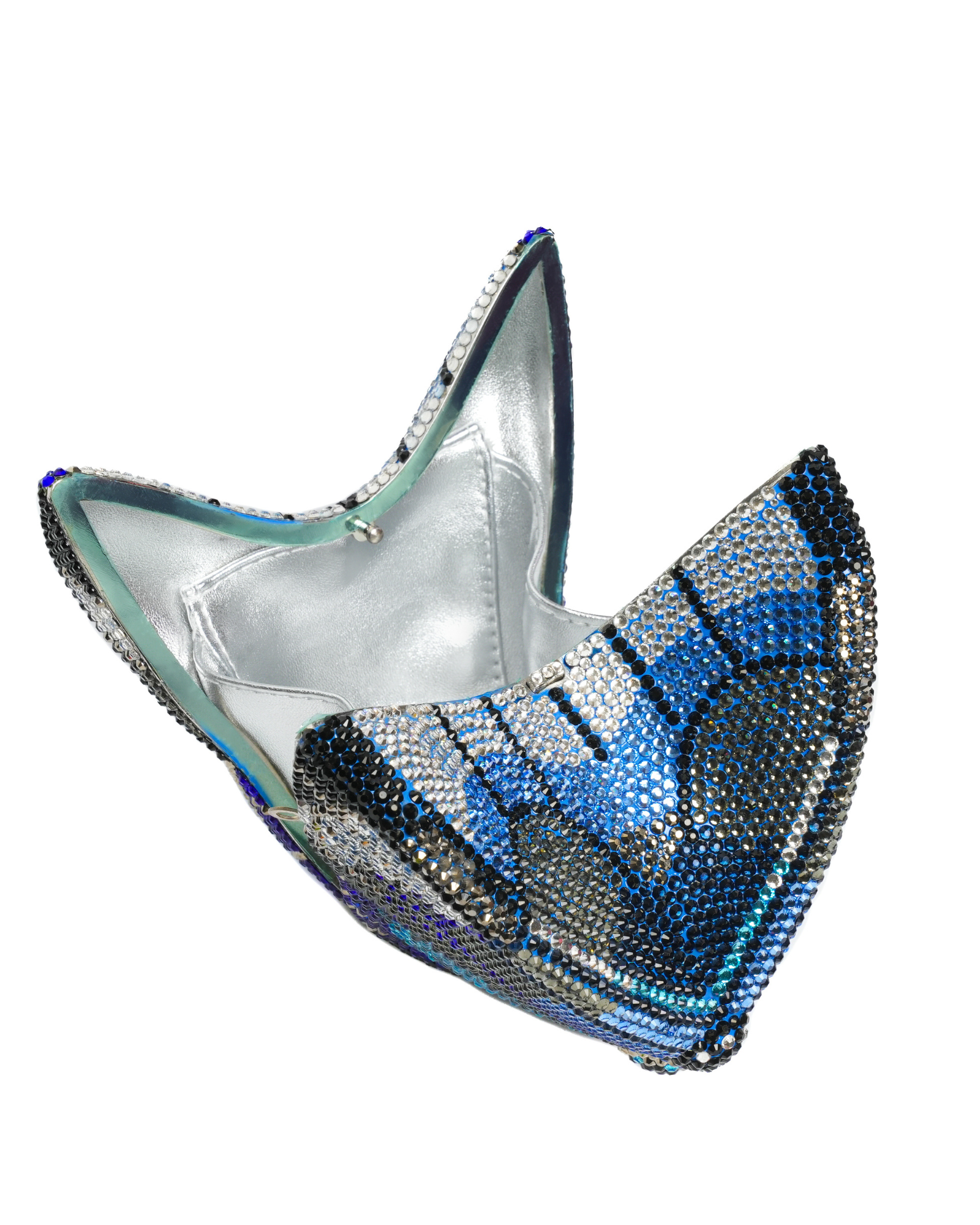 Butterfly Blue Clutch