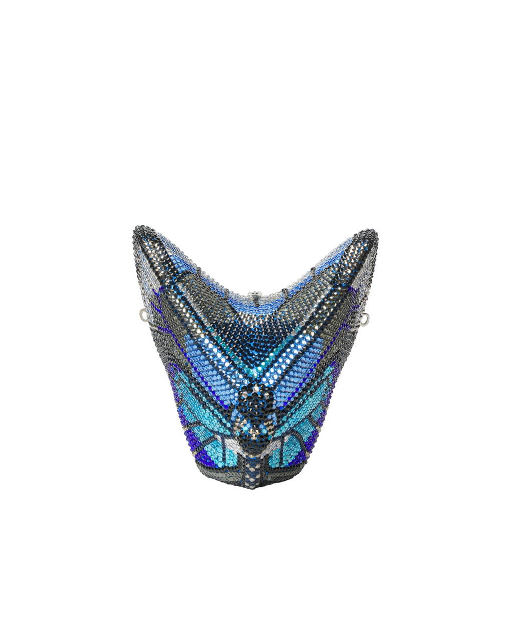 Butterfly Blue Clutch