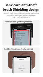 NEVERLOST Magsafe flip Wallet with INBUILT Apple Find My – Secure Card Storage & Tracking