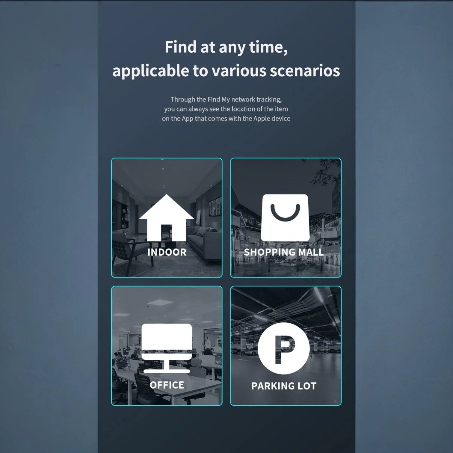 NEVERLOST Card finder (apple MFI certified) (iOS only)