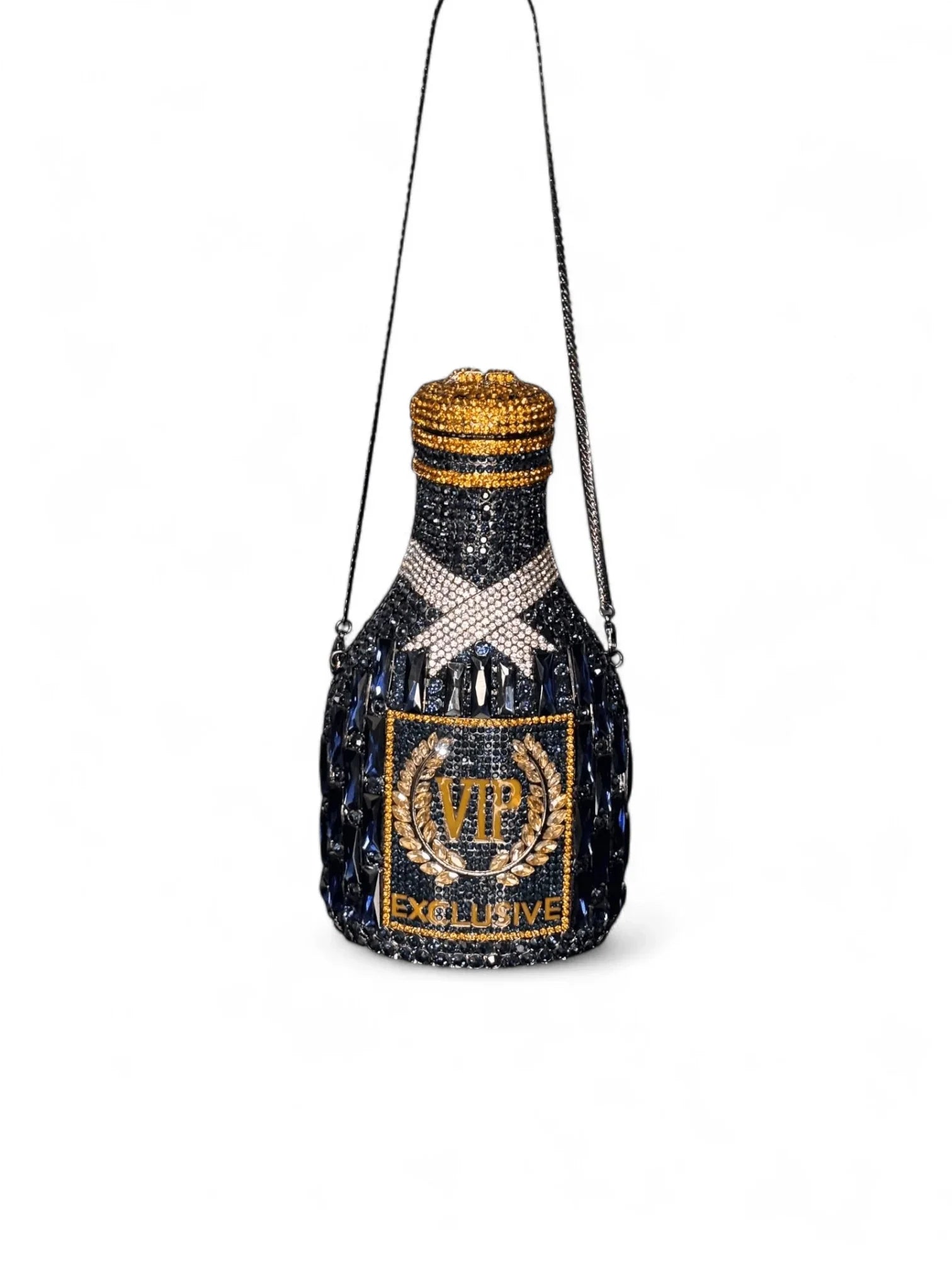 Champagne Bottle VIP Clutch - Wagon Horse