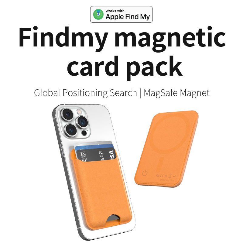 NEVERLOST MagSafe Cardholder with INBUILT Apple Find My – Secure Card Storage & Tracking