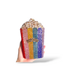 Rainbow Popcorn clutch