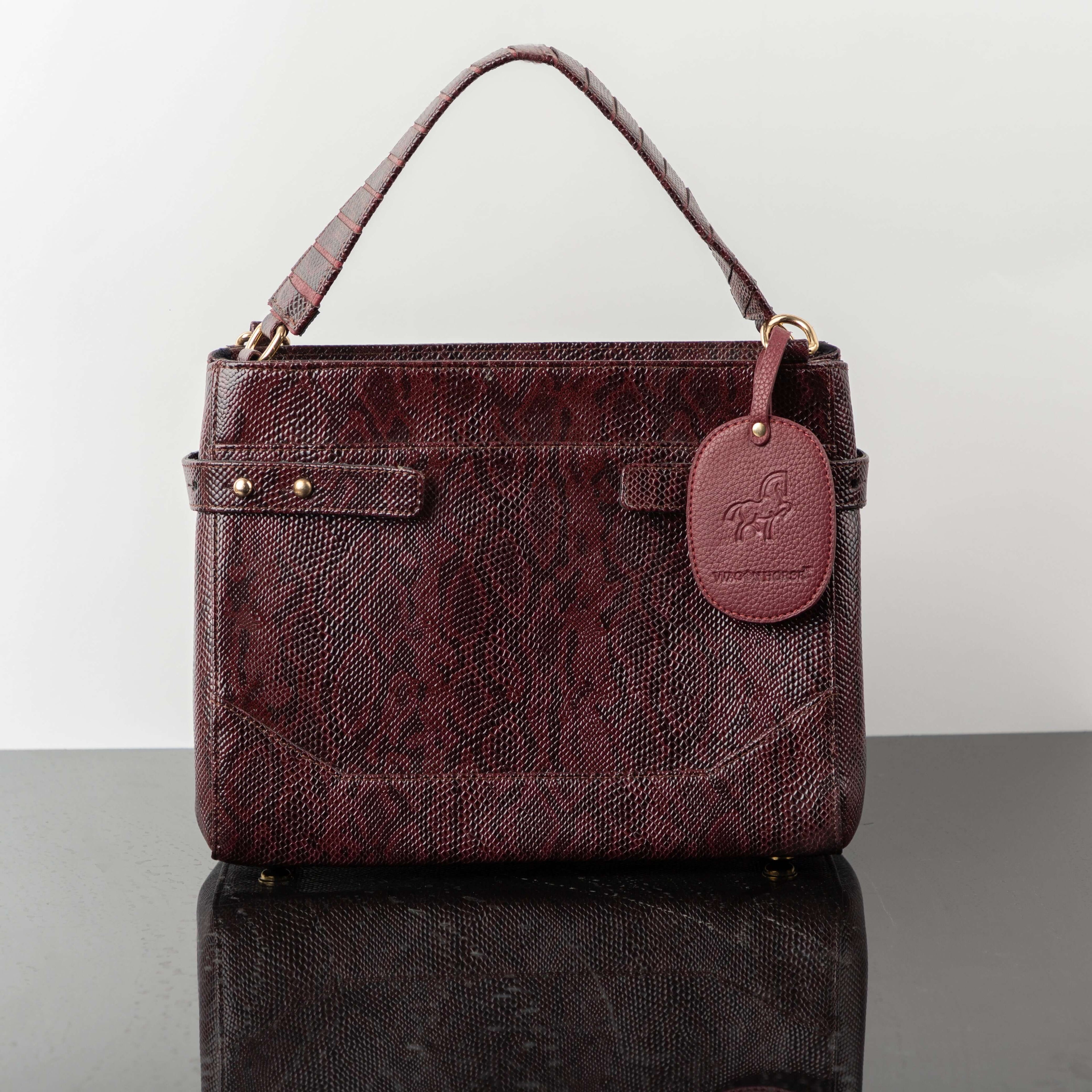 Medusa Croco Bag