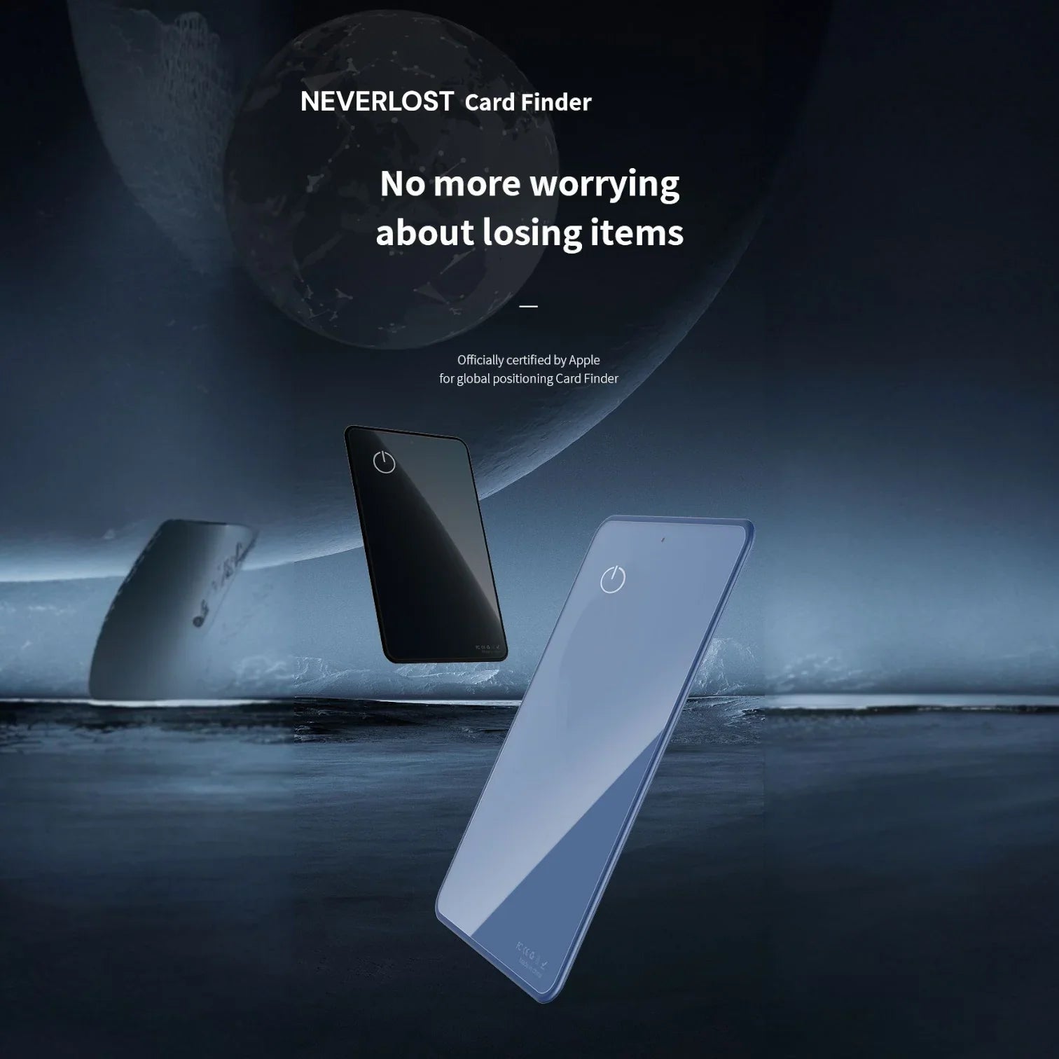 NEVERLOST Card finder (apple MFI certified) (iOS only)