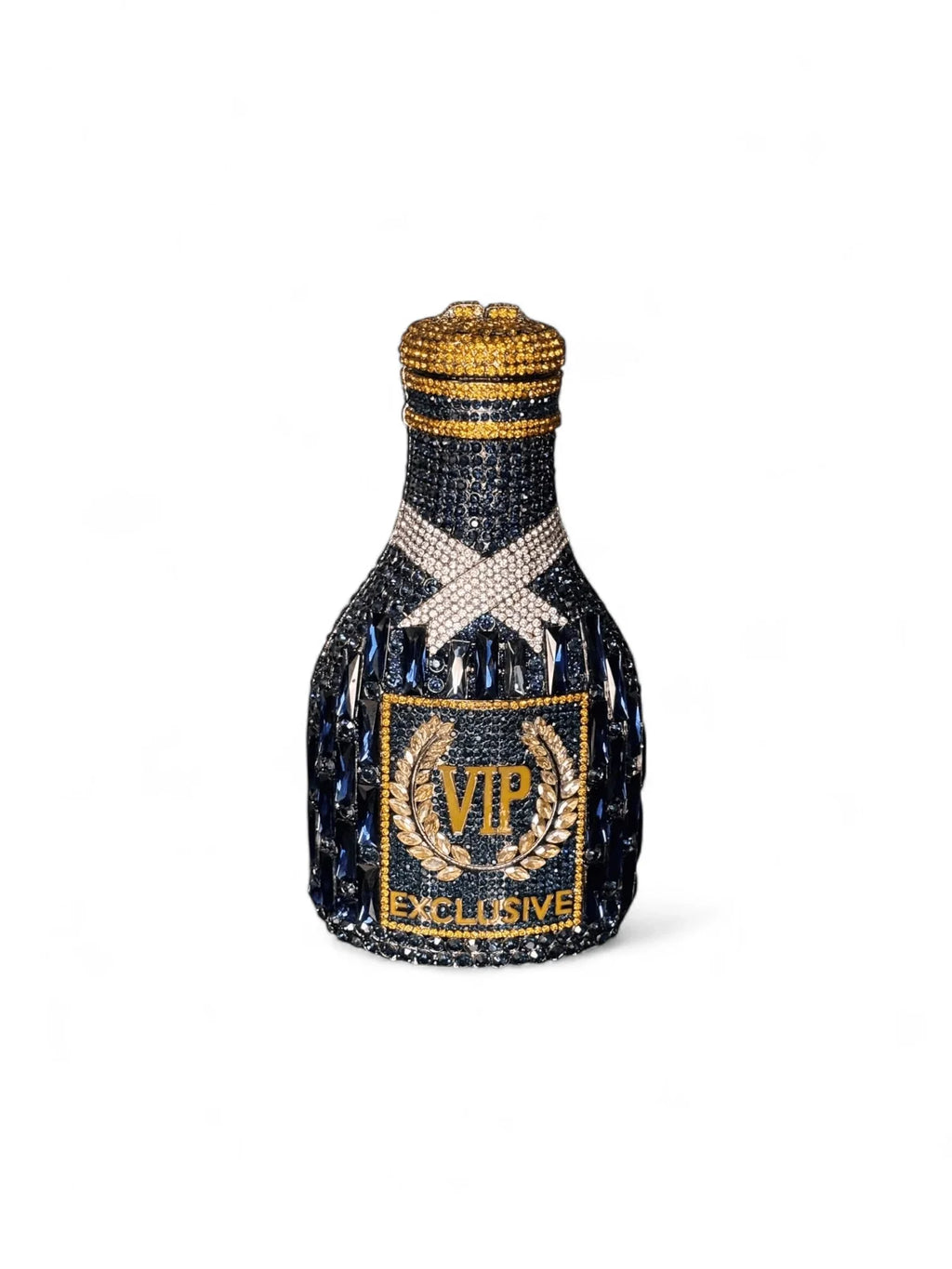 Champagne Bottle VIP Clutch - Wagon Horse