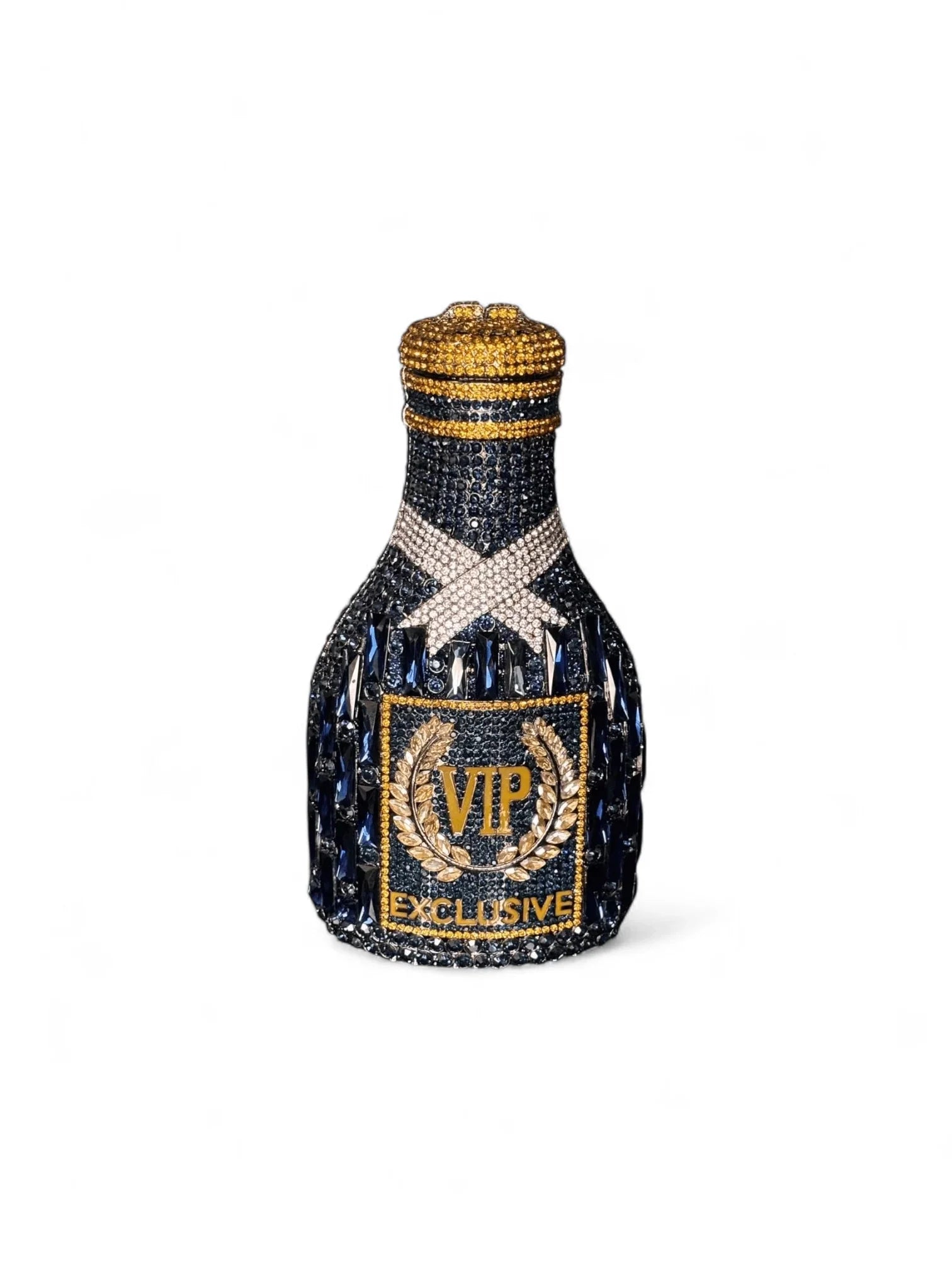 Champagne Bottle VIP Clutch - Wagon Horse