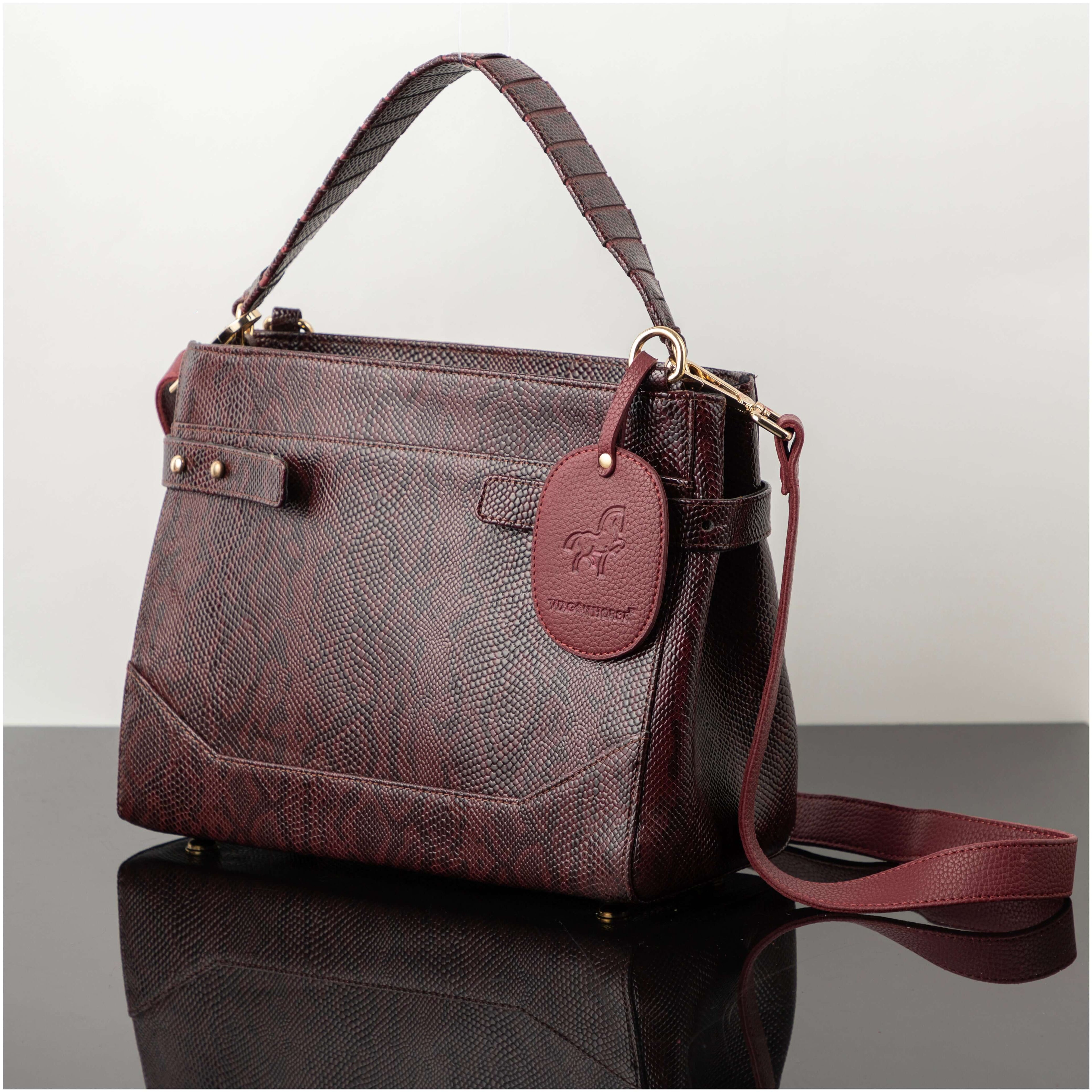 Medusa Croco Bag